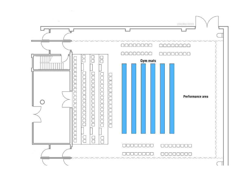 Richcraft Theatre Children Seating plan